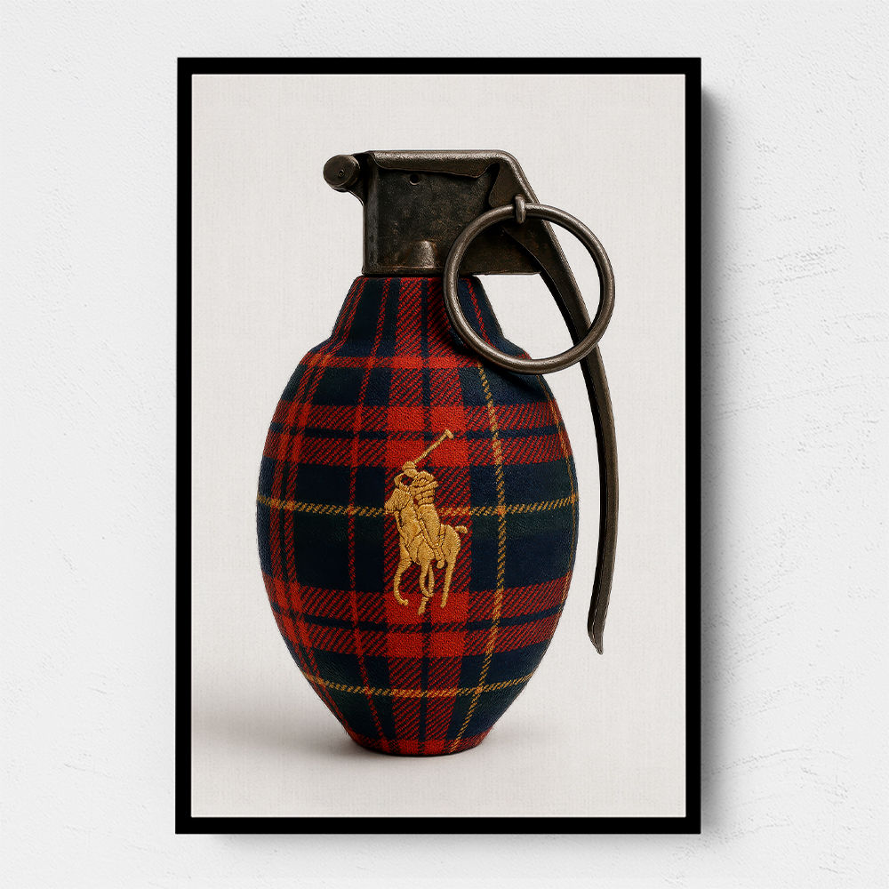 Ralph Lauren Fashion Inspired Grenade 1 Wall Art 